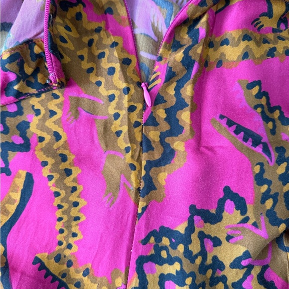 Farm Rio Pink Croco Midi Skirt - Picture 10 of 13